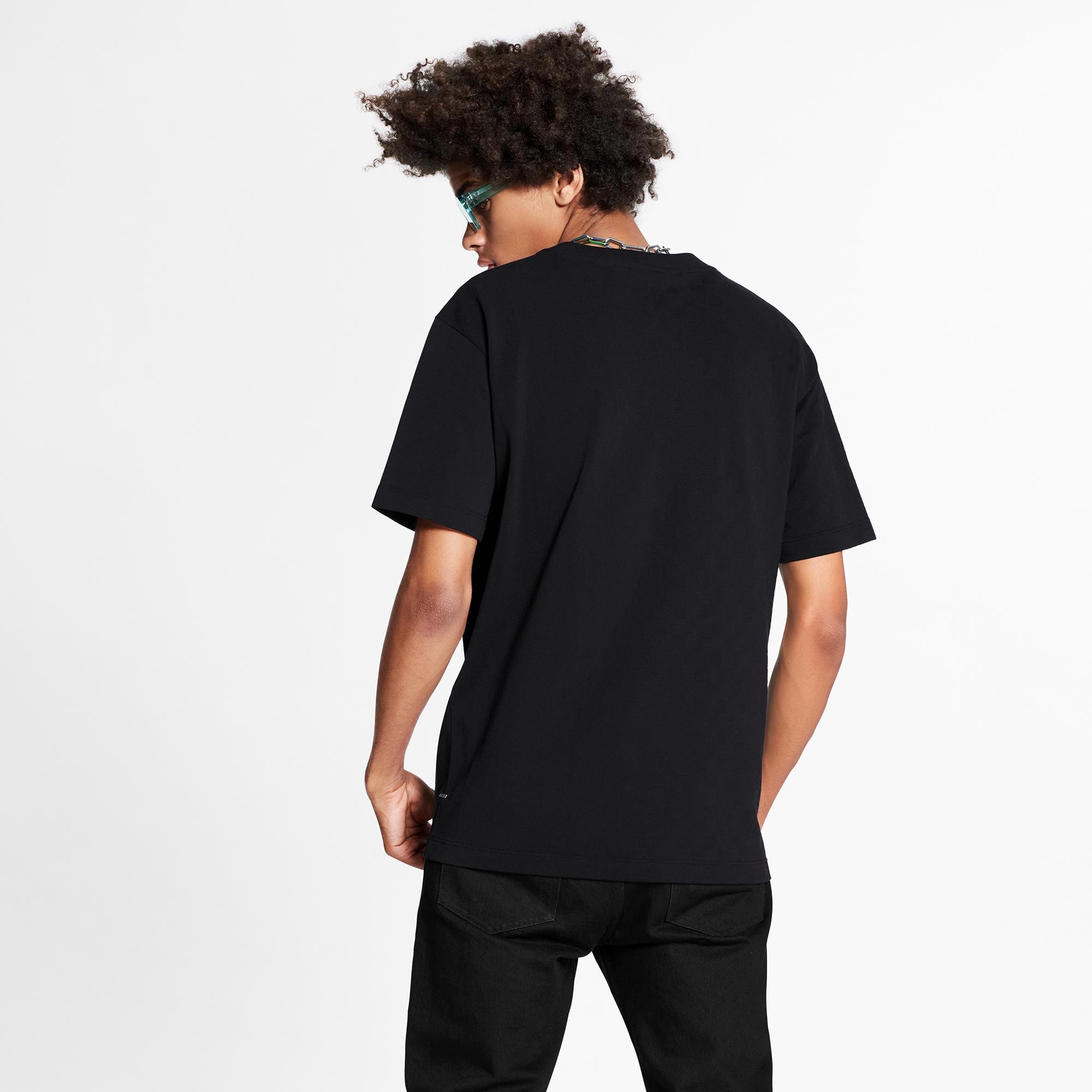 Half Damier Pocket T-Shirt